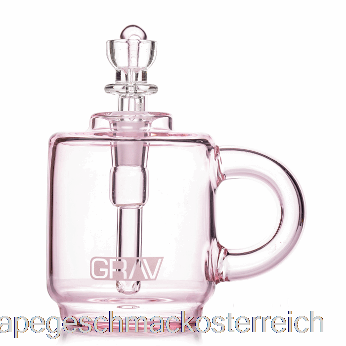 Grav Kaffeebecher Pocket Bubbler Pink Vape Geschmack